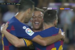 欧冠小组赛国际米兰1-0马竞，阿瑙托维奇制胜球助国米占得先机